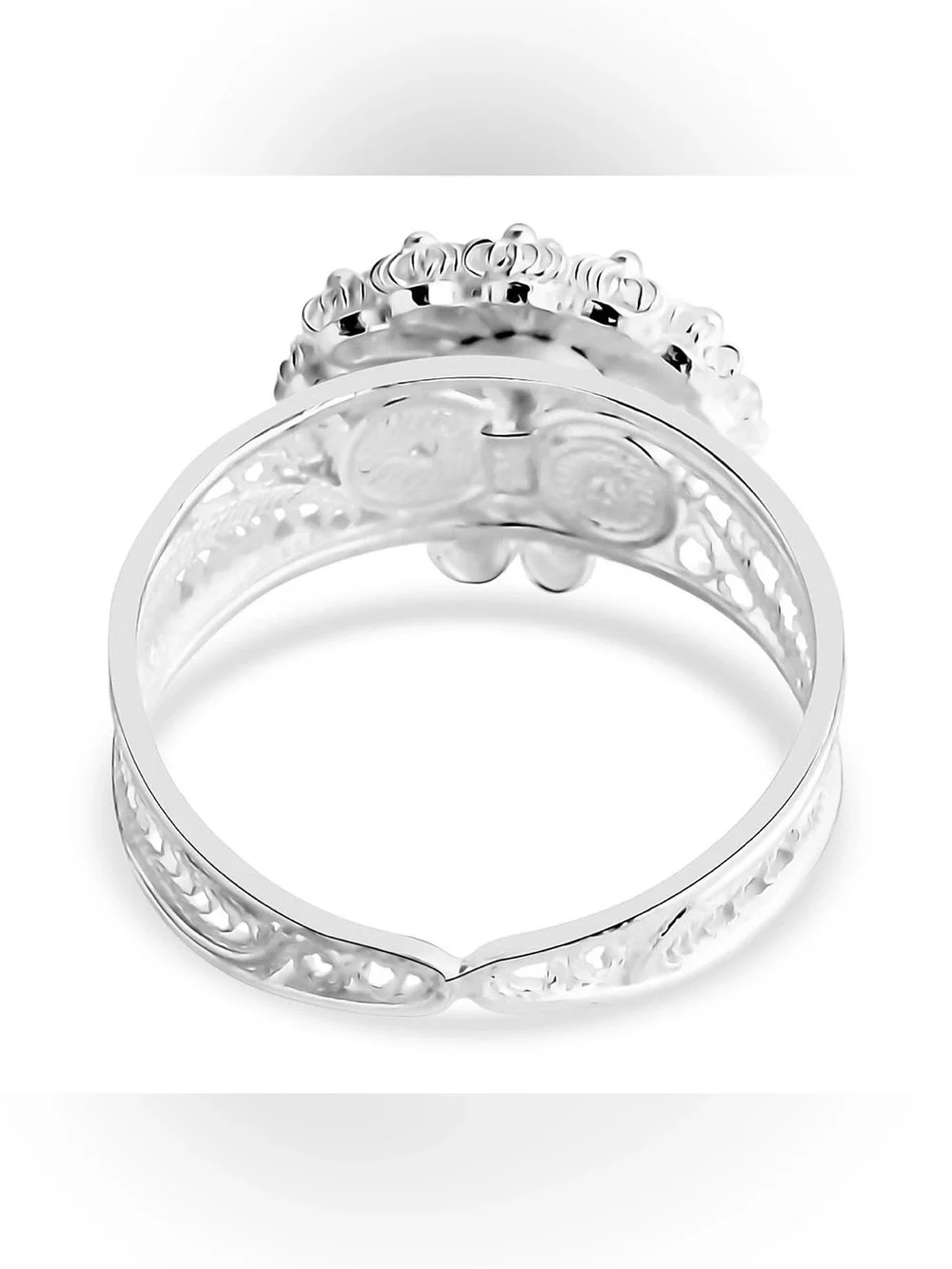Sterling Silver Flower Ring